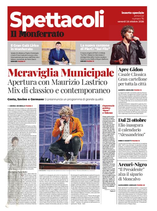 Il Monferrato - Edizione 76 del 16/10/2026